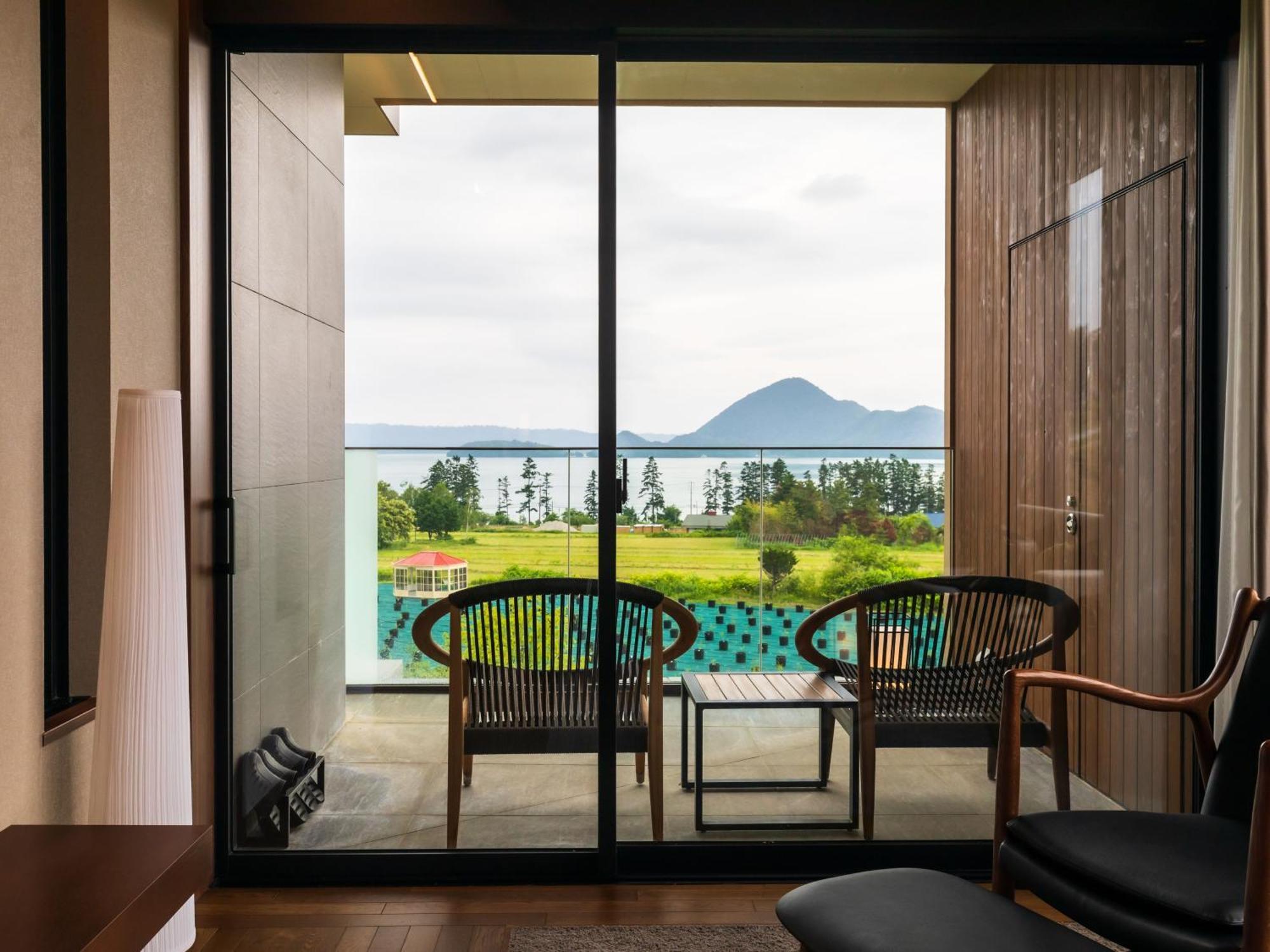 Lake Toya Tsuruga Resort Hikarinouta Toyako Cameră foto